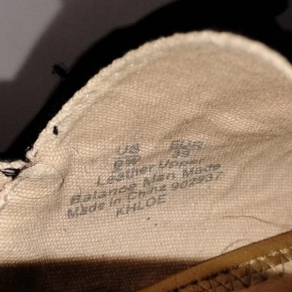 Sam Edelman Women's Black Leather Espadrille Loafers Size 9 - Picture 13 of 16